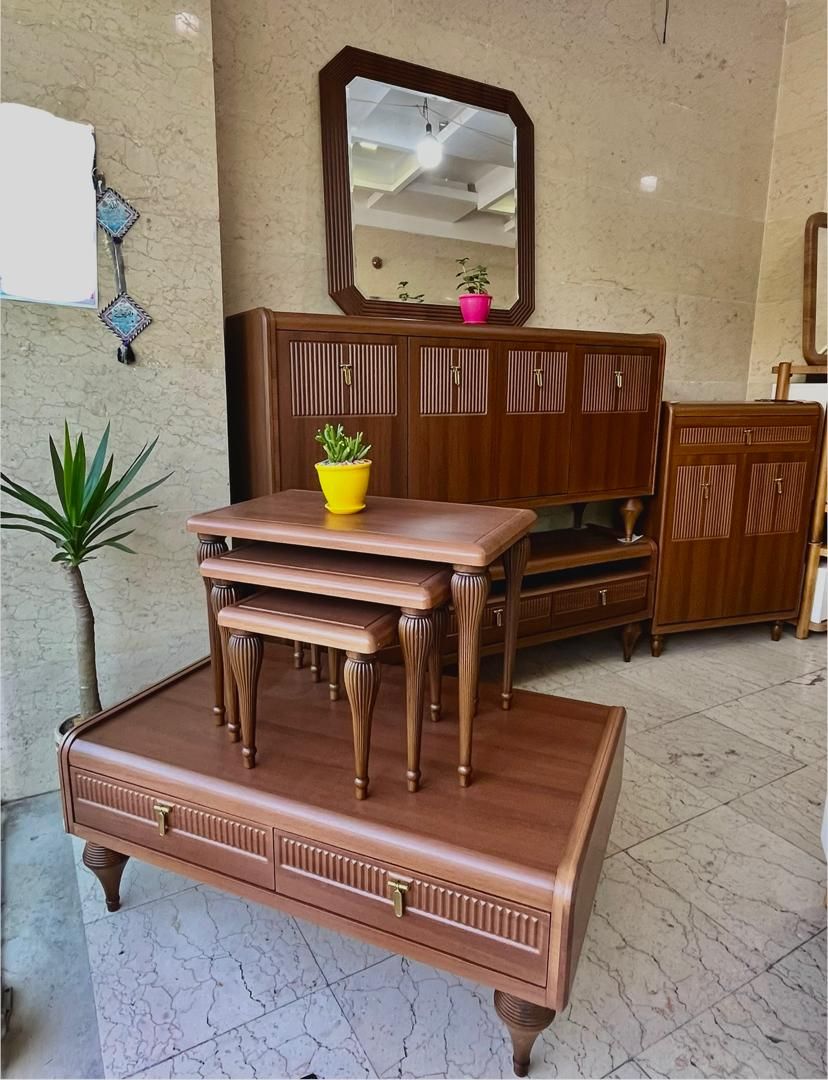 ست کامل آینه کنسول مدل افرا