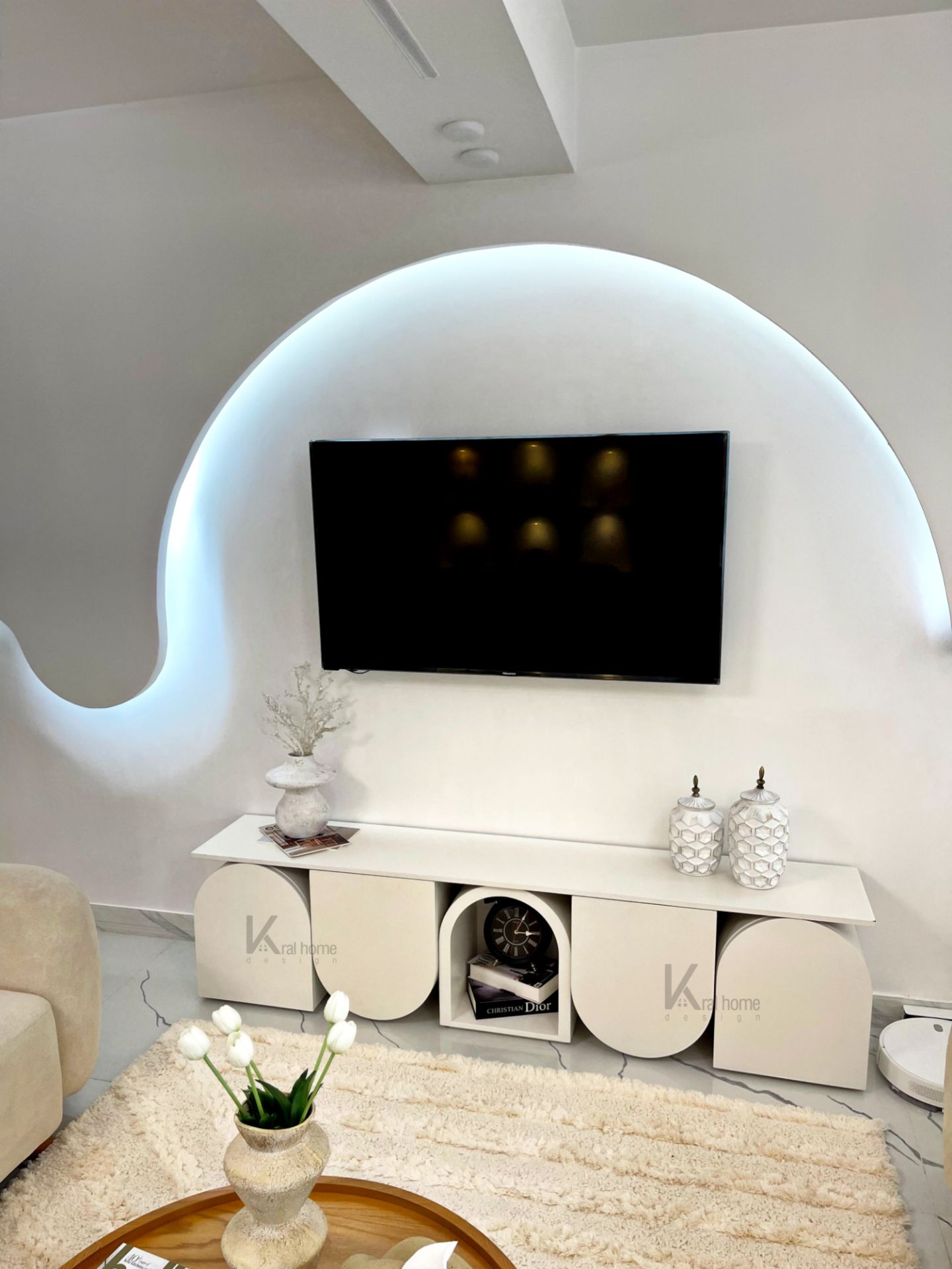 میز تی وی ام دی اف رنگی